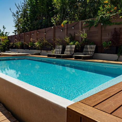 Schwimmbadfolie deluxe STONEFLEX, 25,00 x 1,65 Meter elfenbein